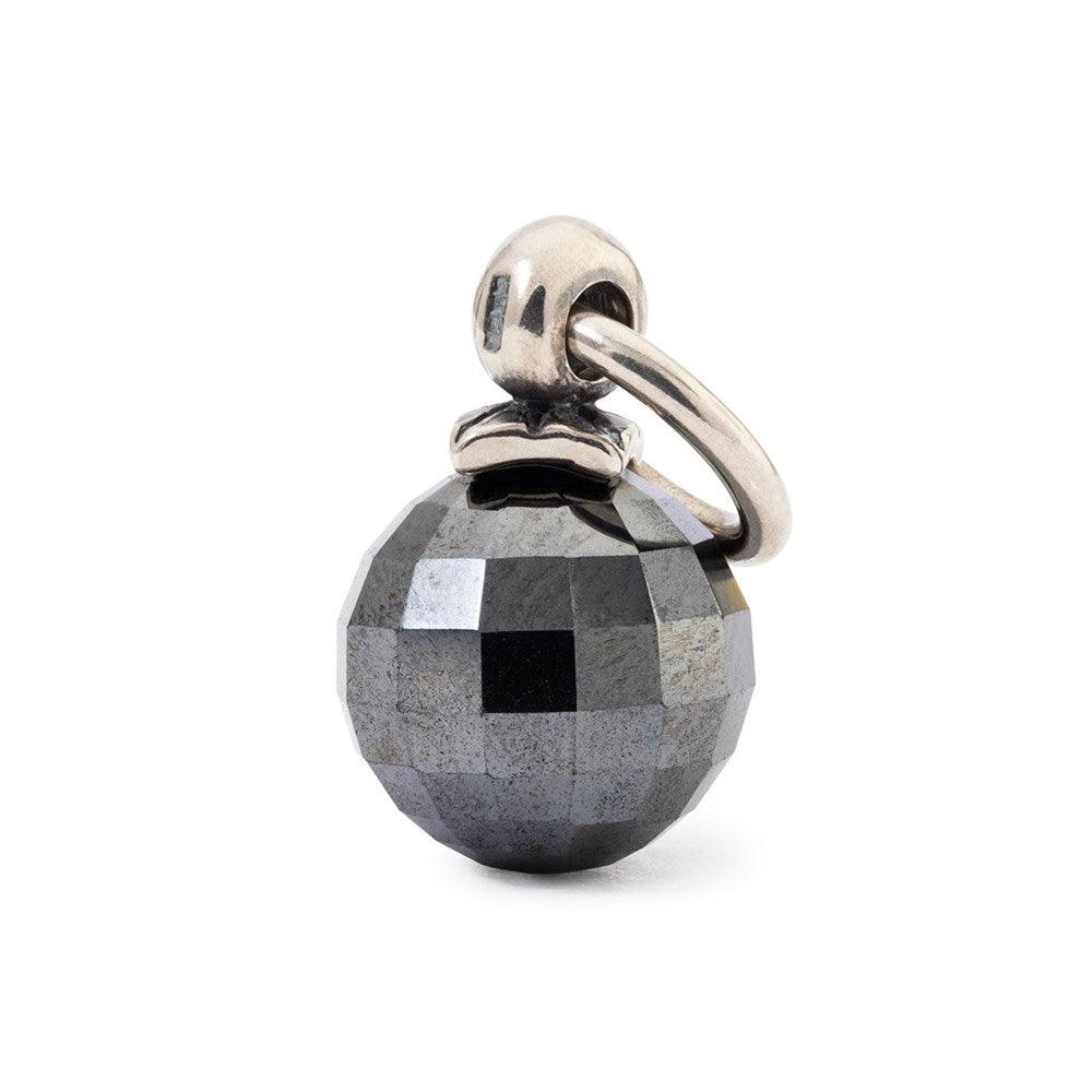 Trollbeads das Original Hämatit Anhänger TAGBE-00327
