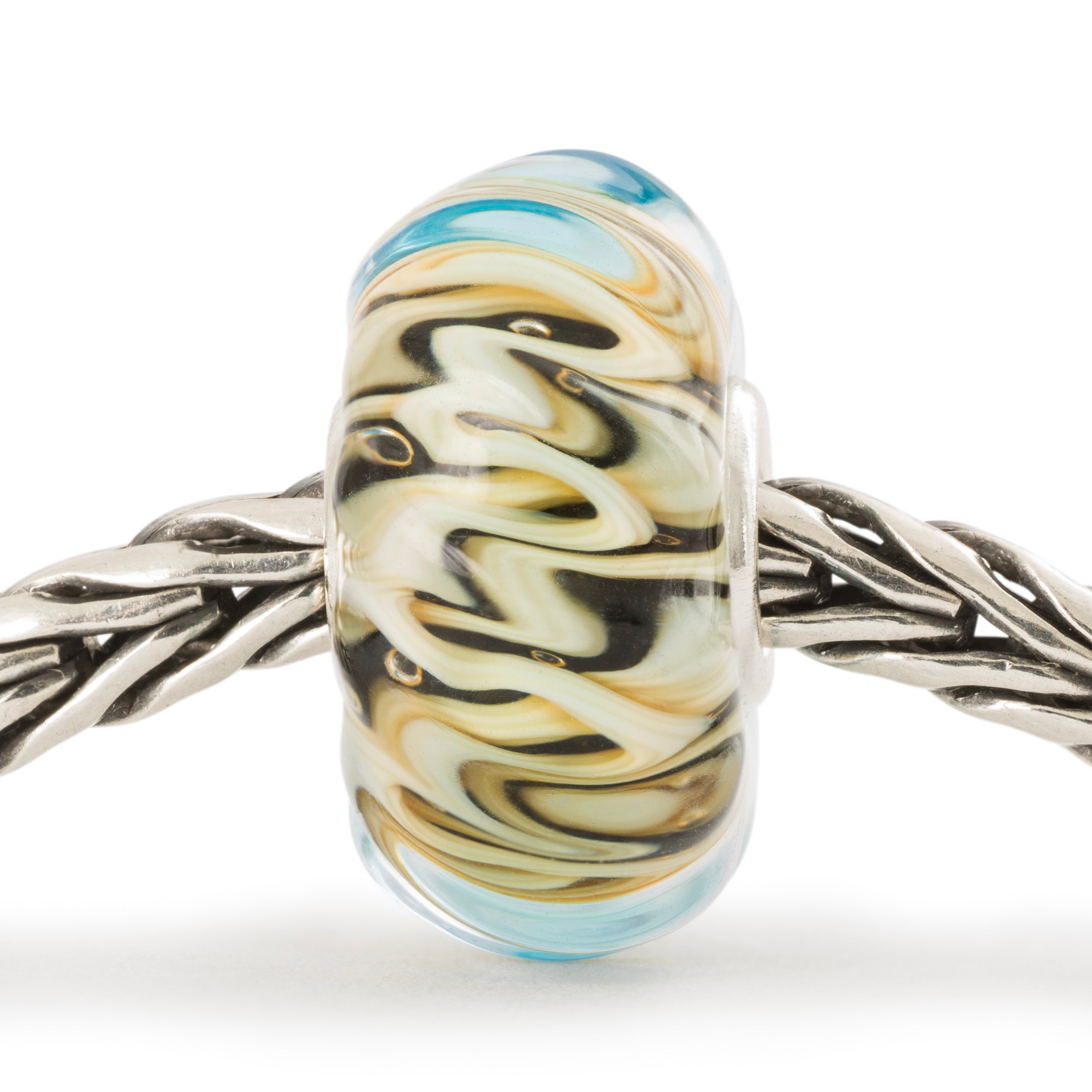 Trollbeads das Original Glas Bead Stille Lagune - Limitierte Edition TGLBE-20419