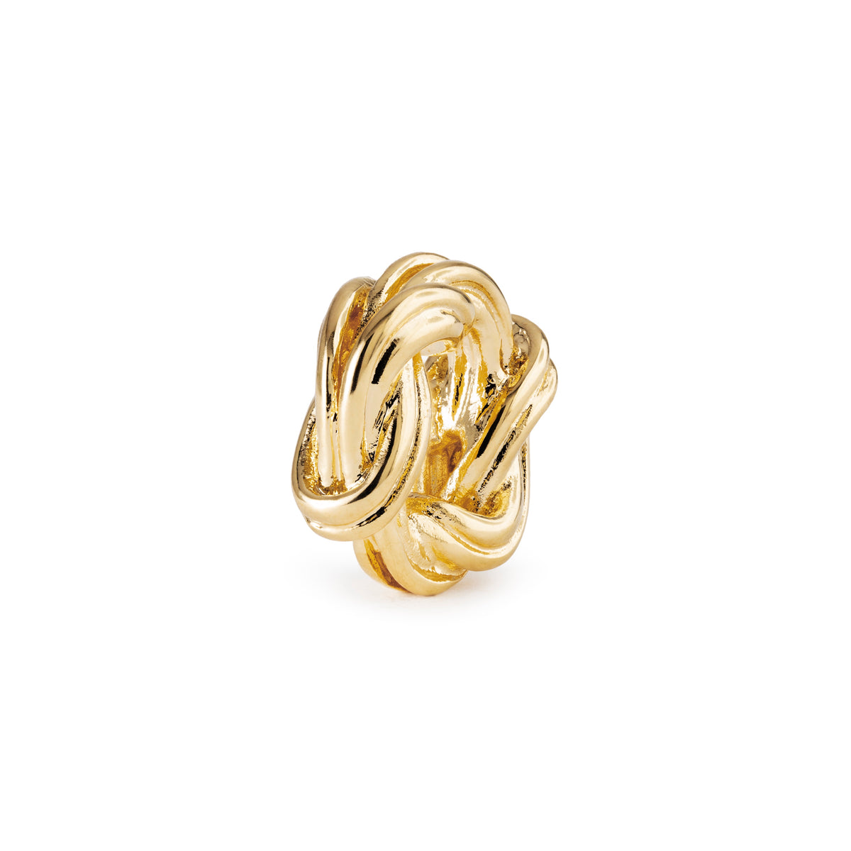 Trollbeads das Original Doppelter Unendlichkeitsknoten, Vergoldet TGPBE-40005