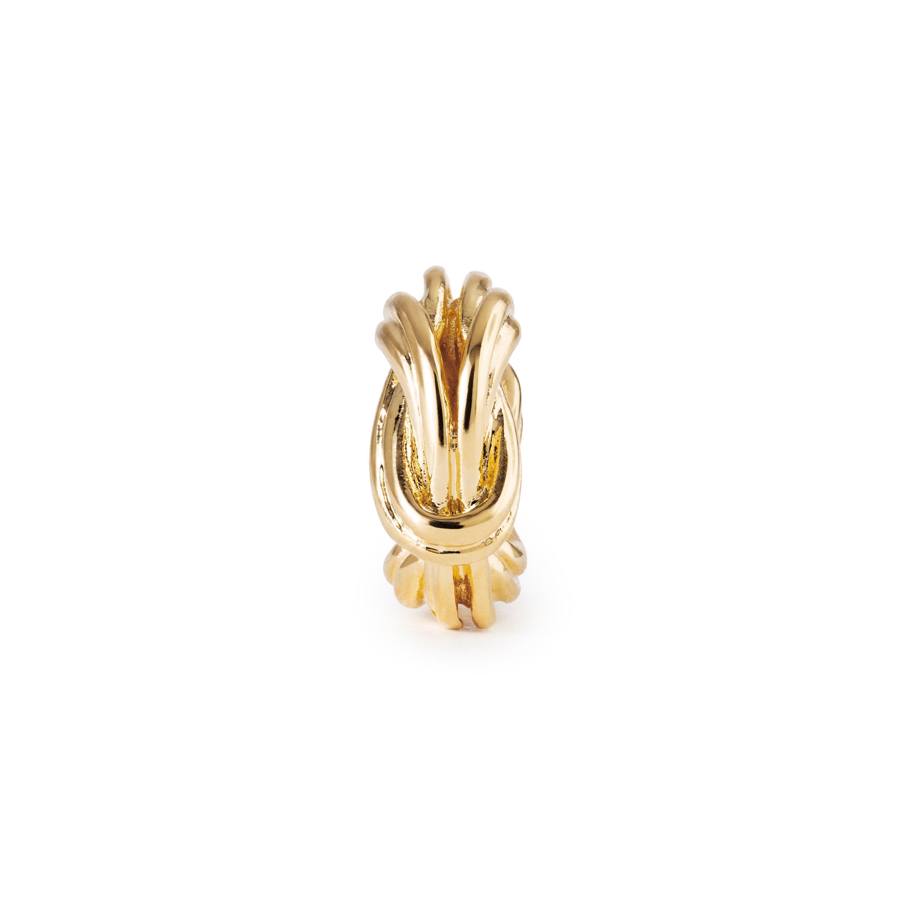 Trollbeads das Original Doppelter Unendlichkeitsknoten, Vergoldet TGPBE-40005