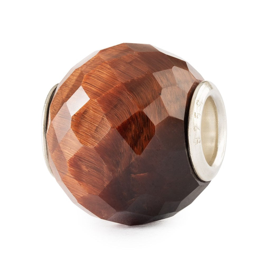 Trollbeads das Original Facettiertes Rundes Rotes Tigerauge TSTBE-00045