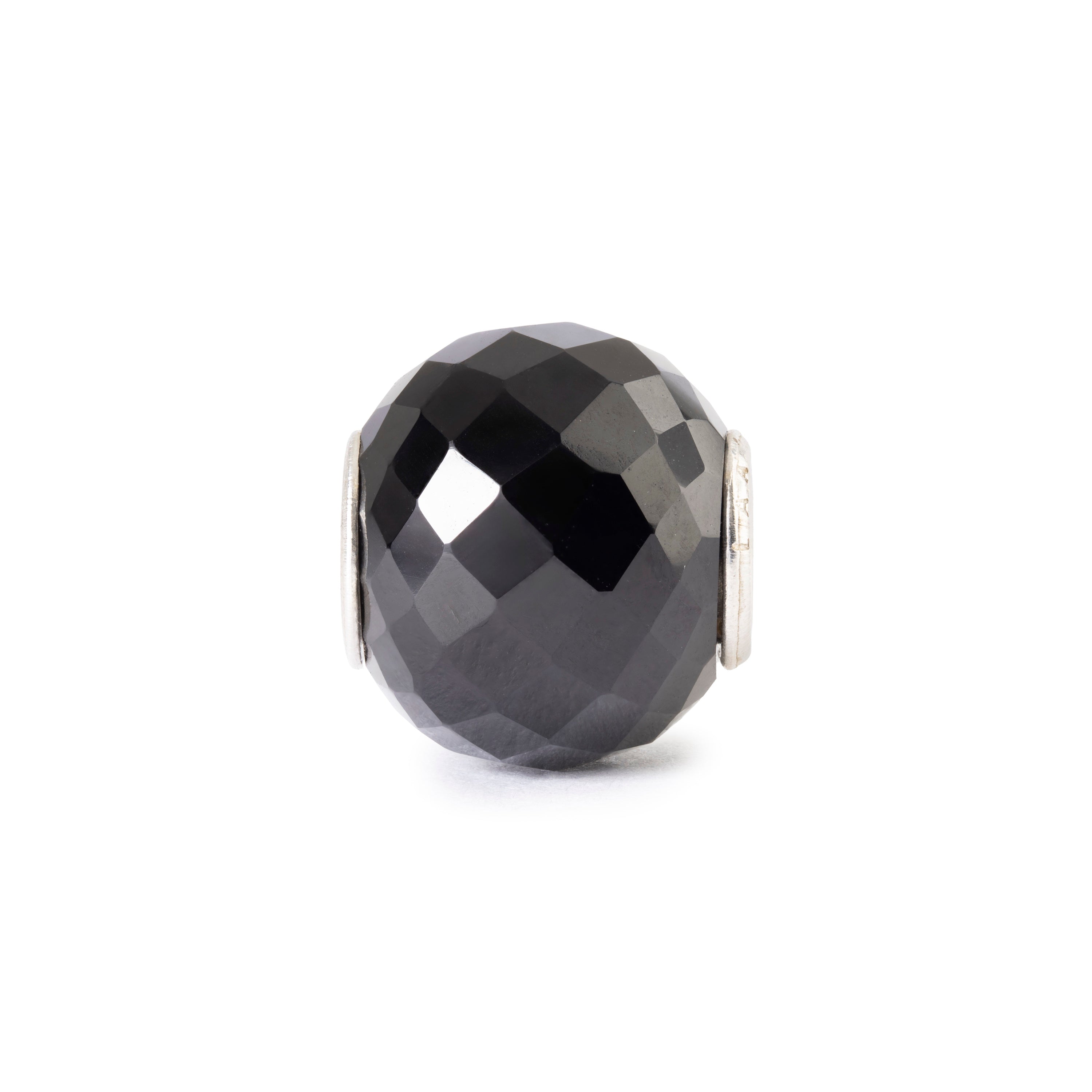 Trollbeads das Original Runder Schwarzer Onyx, Facettiert TSTBE-00054