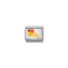 Nomination Composable Classic FUN Edelstahl, Email und 18K-Gold (30_Eis) 030209/30