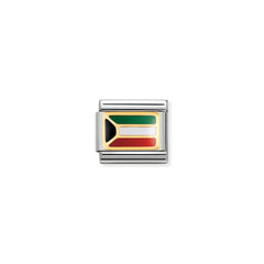 Nomination Composable Classic AFRIKA Edelstahl, Email und 18K-Gold (19-19) 030237/19
