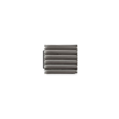 Nomination Composable Ikons SYMBOLE aus Edelstahl Verarbeitung Schwarz (07_Streifen klein) 230102/07