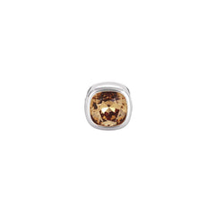 Nomination MYBONBONS Plaettchen aus Edelstahl und Cubic zirkonia (chic) (012_SMOKY) 065071/012