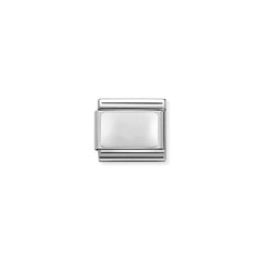 Nomination COMPOSABLE Classic PLAETTCHEN Edelstahl und Silber 925 (LO) CUSTOM (01-01) 330104/01