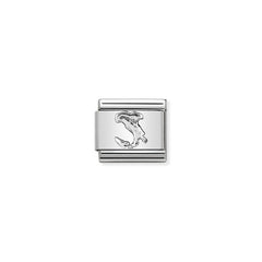 Nomination Composable Classic MONUMENTS RELIEF acciaio e argento 925 (18_Italien) 330105/18
