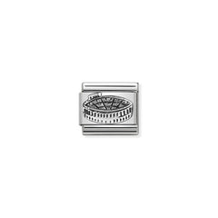Nomination Composable Classic MONUMENTS RELIEF acciaio e argento 925 (33_Arena von Verona) 330105/33