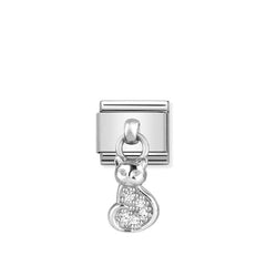 Nomination Composable Classic CHARMS Edelstahl und Silber 925 (18_Katze) 331800/18