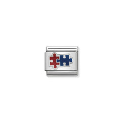 Nomination COMPOSABLE Classic SYMBOLE aus Edelstahl, Email und Silber 925 (37-37) 330202/37