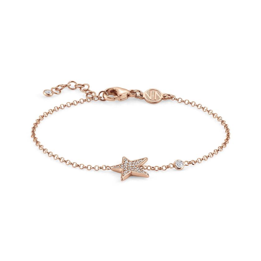 Nomination Armband STELLA in 925er Silber und Cubic Zirkonia (1 Stern) (011_Rosevergoldet) 146703/011