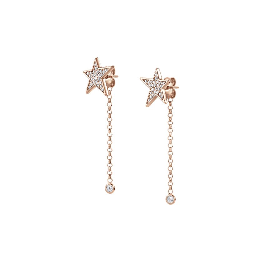 Nomination Ohrringe STELLA in 925er Silber und Cubic Zirkonia (Anhaenger) (011_Rosevergoldet) 146717/011