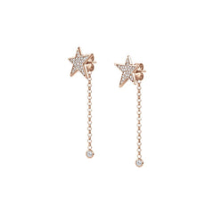 Nomination Ohrringe STELLA in 925er Silber und Cubic Zirkonia (Anhaenger) (011_Rosevergoldet) 146717/011
