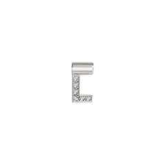 Nomination SeiMia Buchstaben in 925er Silber und Cubic Zirkonia (012_L) 147115/012