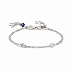 Nomination BELLA DREAM EDITION Armband (doppelt) aus 925er Silber,  mit Kristallen verziert, (010_(Silber)) 146671/010