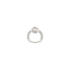 Nomination SEIMIA Ohrstecker aus 925er Silber, mit Cubic Zirkonia verziert (011_Kreis) 147132/011