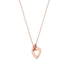 Nomination ESSENTIALS Halskette aus 925er Silber, dazu ein mit Cubic Zirkonia verziertes Schmuckelement und ein Anhaenger (011_Bluete Rosegold) 148203/011