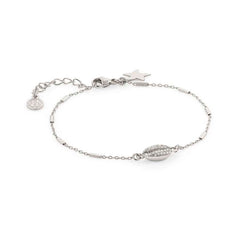 Nomination ANTIBES Armband aus 925er Silber, mit Cubic Zirkonia verziert (040_Muschel Silber) 148300/040