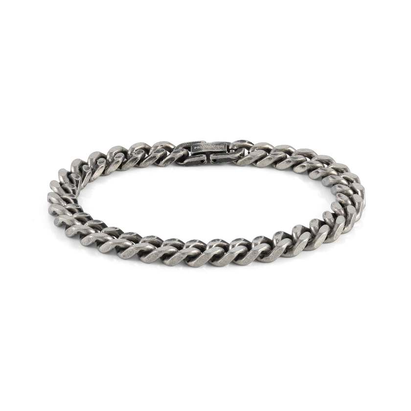 Nomination BEYOND Armband (Small) aus Edelstahl, schwarz PVD beschichtet im Vintage-Look (036_(MEDIUM)) 028909/036