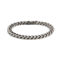 Nomination BEYOND Armband (Small) aus Edelstahl, schwarz PVD beschichtet im Vintage-Look (036_(MEDIUM)) 028909/036