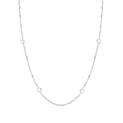 Nomination BELLA DETAILS EDITION Halskette aus 925er Silber, mit Cubic Zirkonia verziert (034_(Fantasiekette)) 146686/034