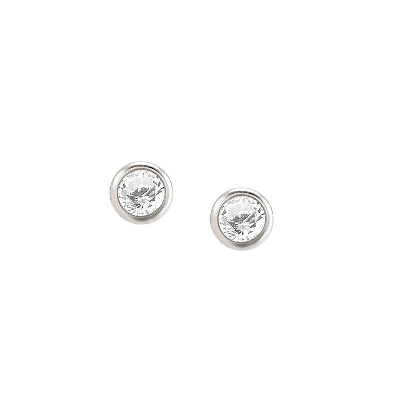 Nomination BELLA DETAILS EDITION Ohrstecker aus 925er Silber, mit Cubic Zirkonia verziert (010_(Silber)) 146688/010