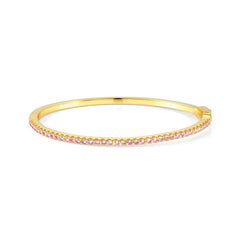 Nomination LOVELIGHT Armreif (Small) aus 925er Silber, mit Cubic Zirkonia verziert (018_(Rosa, Gelbgold)) 149704/018