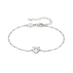 Nomination SWEETROCK SPARKLING LOVE Armband aus 925er Silber, mit Cubic Zirkonia verziert (010_(Silber)) 148046/010