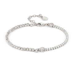 Nomination CHIC&CHARM CELEBRATION EDITION Kombi-Armband aus 925er Silber, halb mit Cubic Zirkonia besetzt (010_(Silber)) 148615/010