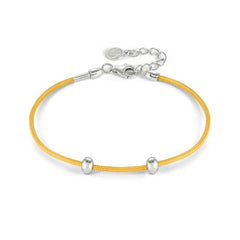 Nomination SEIMIA CANDY Seil-Armband mit Details aus 925er Silber (010_Gelb) 148819/010