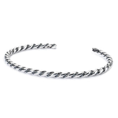 Trollbeads das Original Gedrehte Armspange, silber L TAGBA-00010