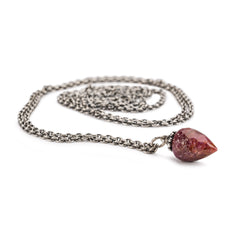 Trollbeads das Original Fantasy Halskette mit Rubin