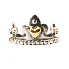 Trollbeads das Original Krone mit Goldl