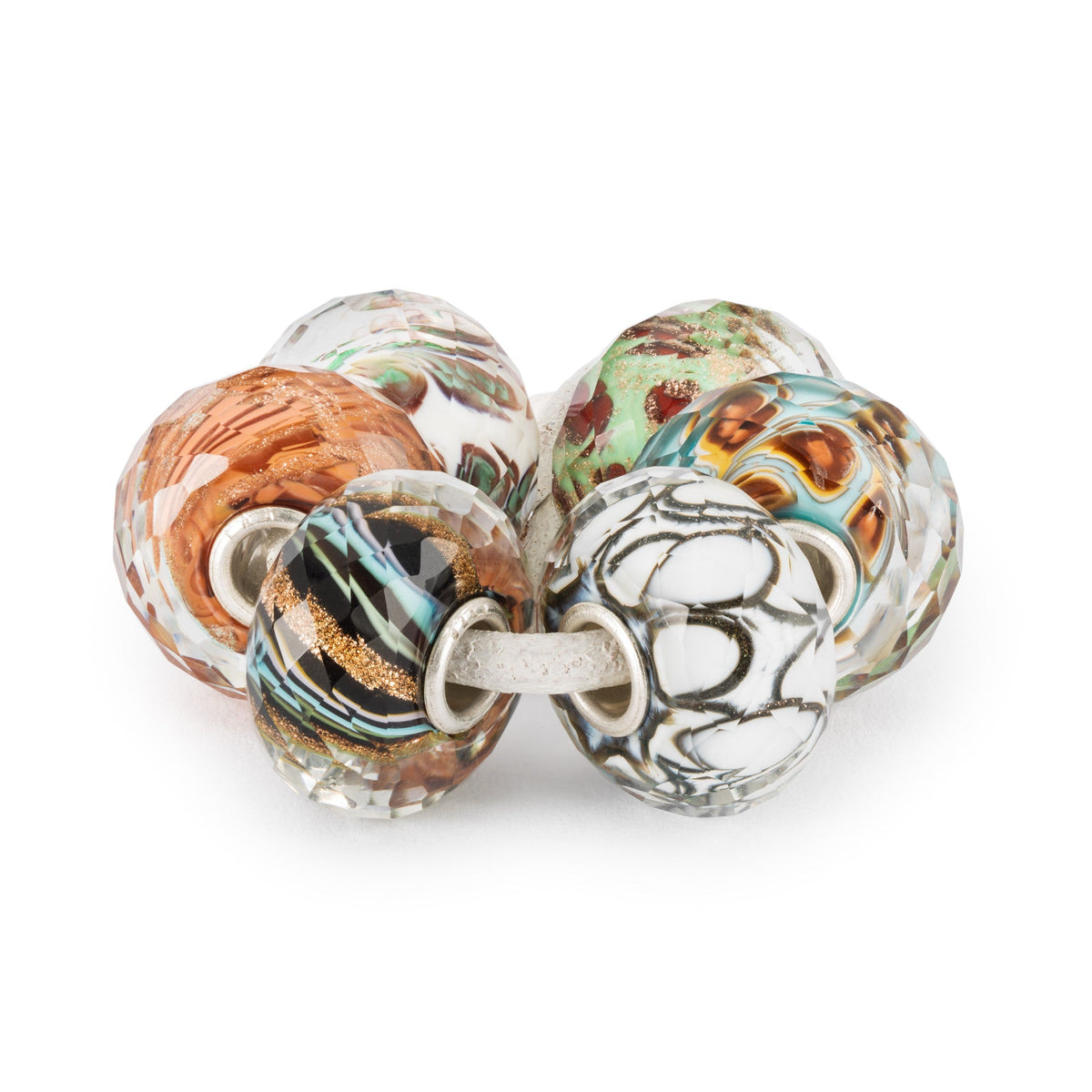 Trollbeads das Original Glas Bead Zusammengehörigkeit Set TGLBE-00240