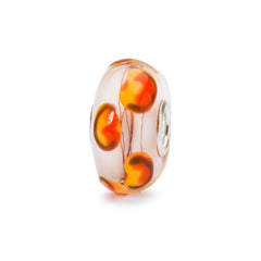 Trollbeads das Original Glas Bead Goldene Mohnblumen TGLBE-10452