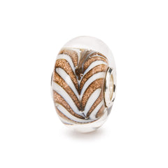 Trollbeads das Original Glas Bead Limitierte Edition - Goldene Fontäne TGLBE-20284