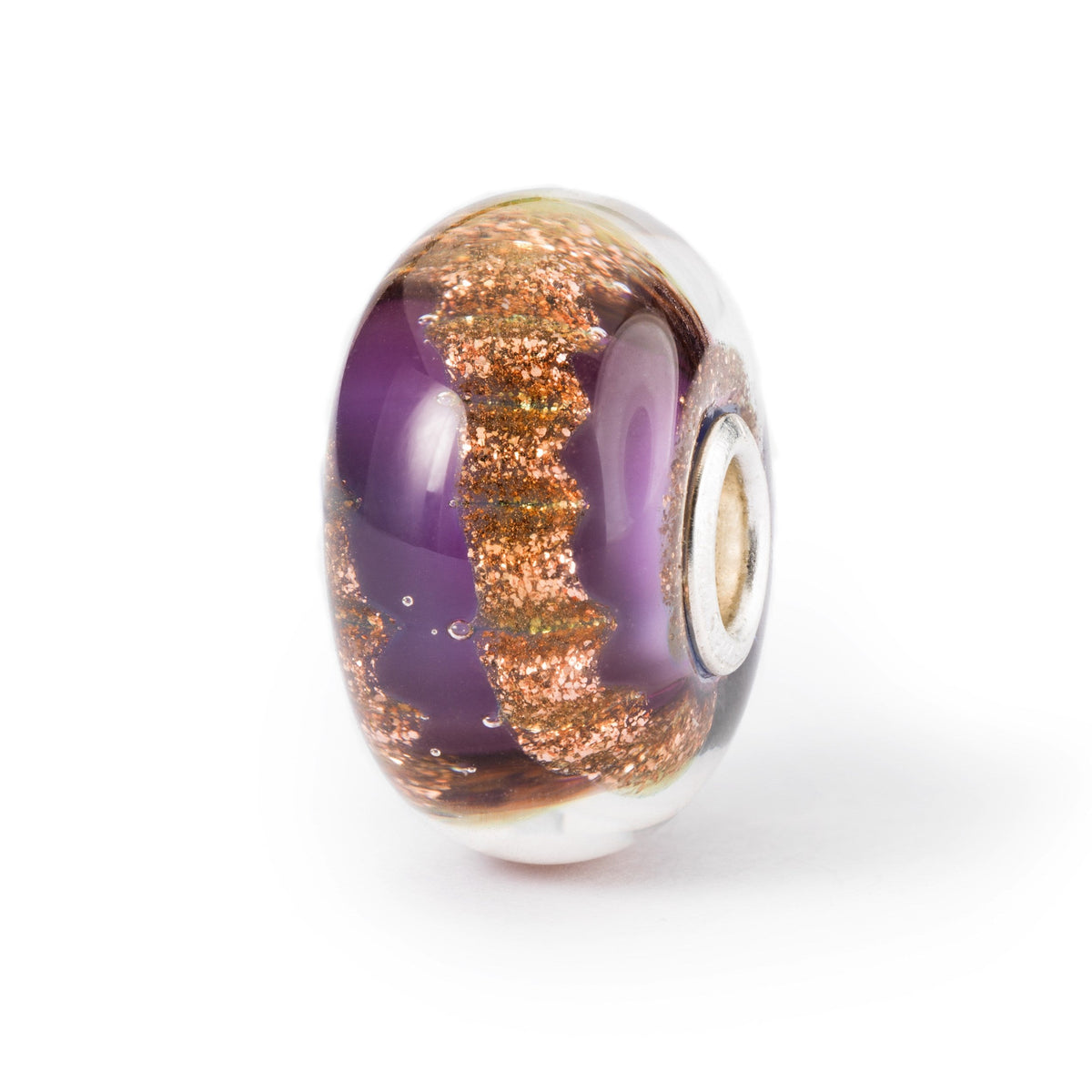 Trollbeads das Original Glas Bead Royal Purple - Limitierte Edition TGLBE-20326