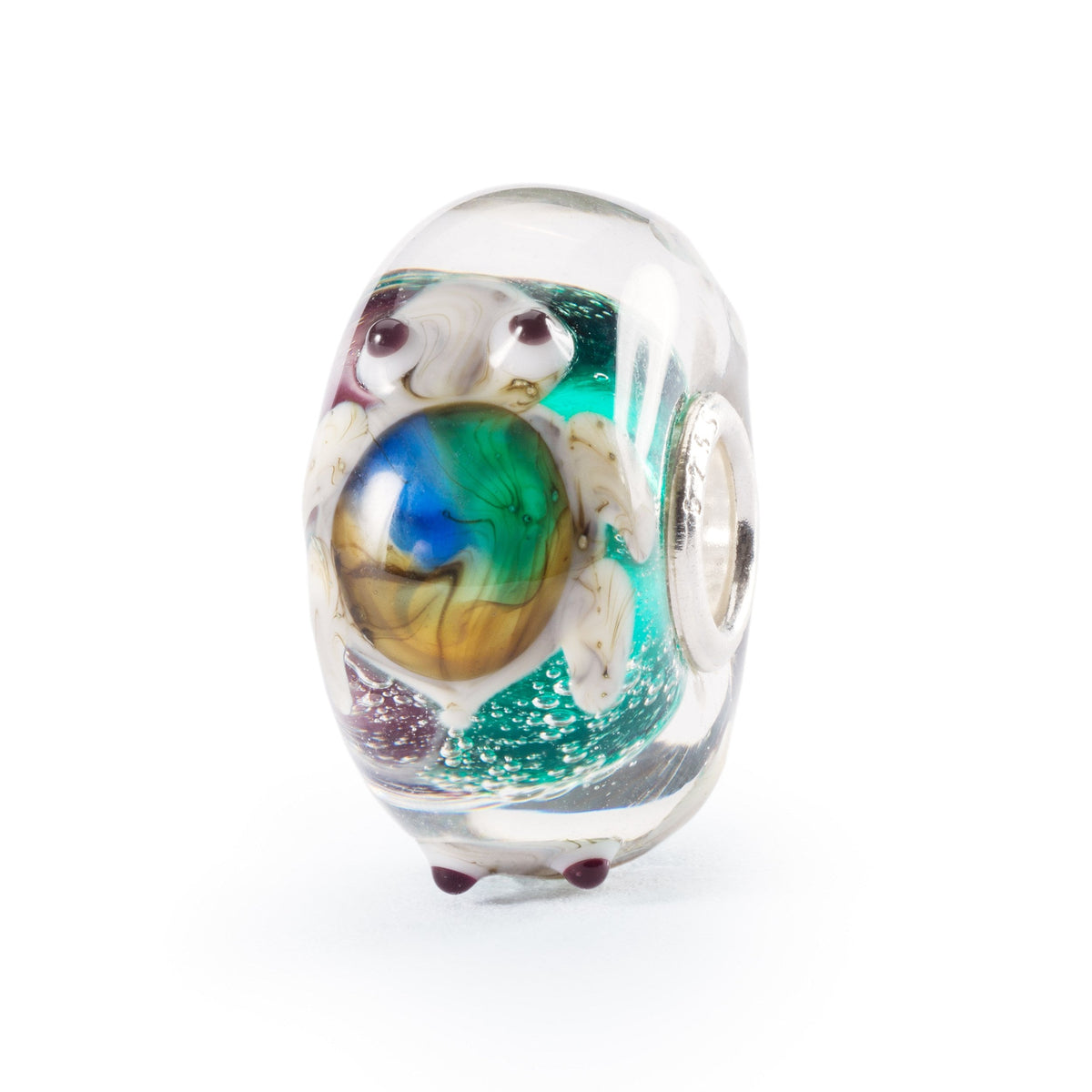 Trollbeads das Original Glas Bead Ruhe und Gelassenheit - Limitierte Edition TGLBE-20375