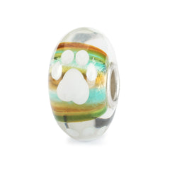 Trollbeads das Original Glas Bead Treuer Gefährte TGLBE-20385