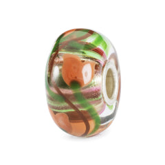 Trollbeads das Original Glas Bead Blühende Liebe TGLBE-20386