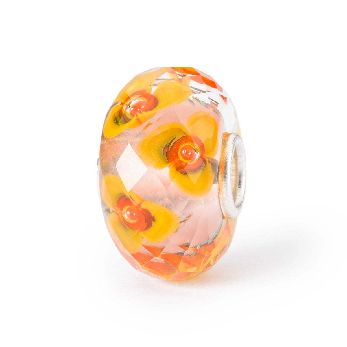 Trollbeads das Original Glas Bead Sonnenblumen Fantasie TGLBE-30089