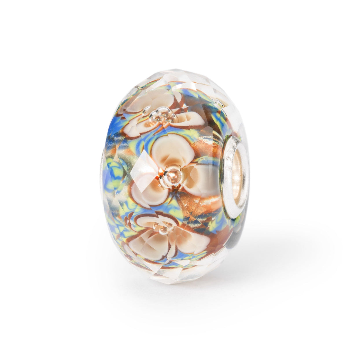 Trollbeads das Original Glas Bead Wildblüten TGLBE-30091