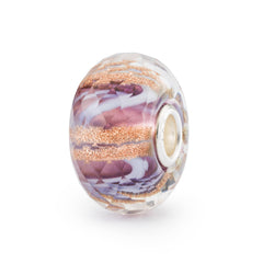 Trollbeads das Original Glas Bead Melodie in Violett TGLBE-30102