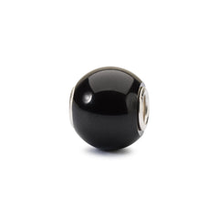 Trollbeads das Original Edelstein Bead Runder Schwarzer Onyx TSTBE-00024